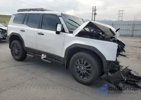 2025 Toyota Land Cruiser Base from USA, damaged, VIN JTEABFAJ8SK019200